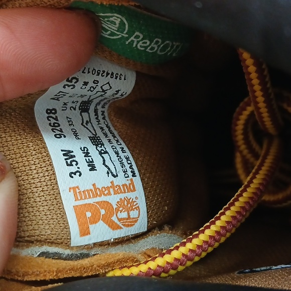Timberland PRO Sawhorse Men's 3.5 Womens 5 Composite Toe - Picture 6 of 9